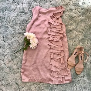 - Beautiful unique satin dress